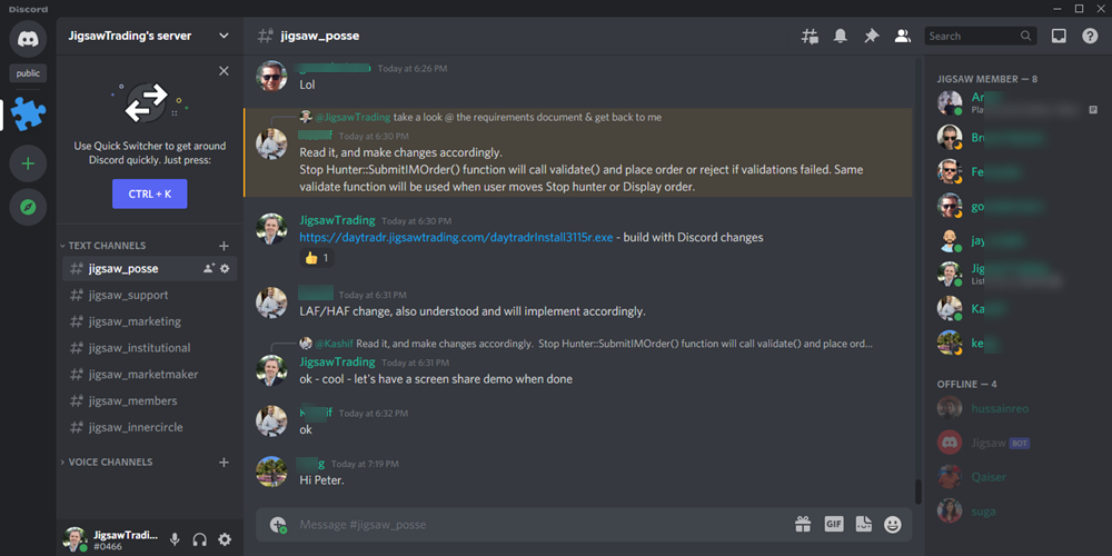 Jigsaw Discord Community